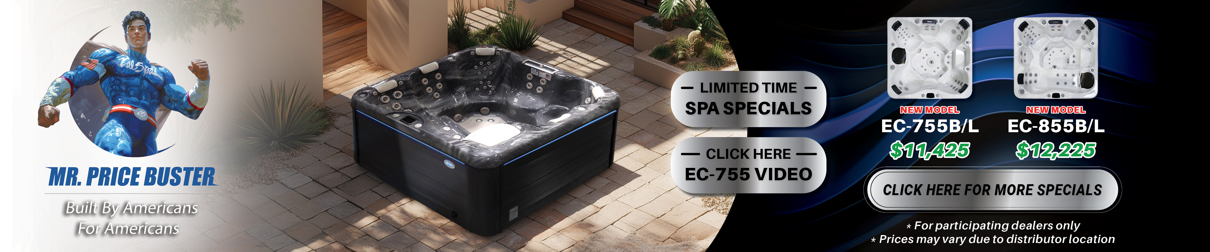 Calspas hot tub being used in a family setting - Rockaway Beach